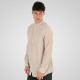 REBASE® Men’s Linen Shirts with Standard Collar and Long Sleeves Linen Beige (261RGS-5170B)