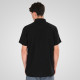 REBASE® Linen Blend Shirts with Standard Collar and Short Sleeves Black (261RGS-5174)