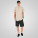 REBASE® Men’s Linen Blend Shirts with Mao Collar and Short Sleeves Beige (261RGS-5177)