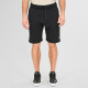 REBASE® Shorts with Zippers at Pockets Terry Fleece in Black (261RMS-6024)