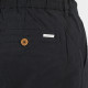 REBASE® Chinos Linen Blend Shorts with Elasticated Waistband Black (261RMSHO-7046)