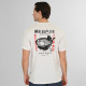 REBASE® Men’s T-Shirt Front-Back Printed Relaxed Fit White (261RTS-9098)