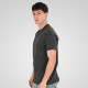REBASE® Men’s T-Shirt Henley with Raw Edges at Sleeves and Hem Anthracite (261RTS-9114)