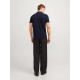 JACK & JONES® Polo Μπλούζα με Κοντό Μανίκι Dark Navy (12136668)