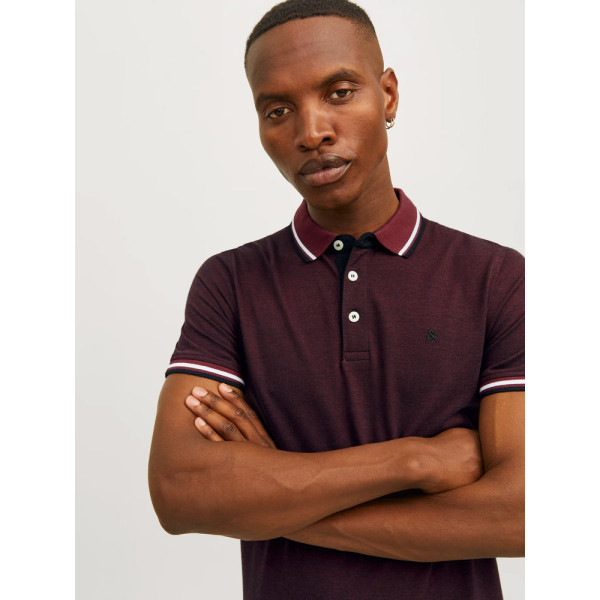 JACK & JONES® Polo Μπλούζα με Κοντό Μανίκι Port Royale (12136668)