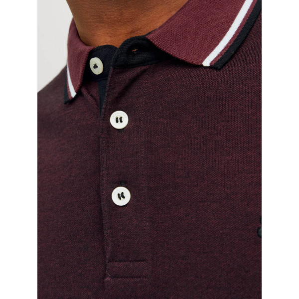 JACK & JONES® Polo Μπλούζα με Κοντό Μανίκι Port Royale (12136668)
