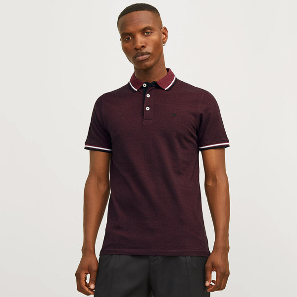 JACK & JONES® Polo Μπλούζα με Κοντό Μανίκι Port Royale (12136668)