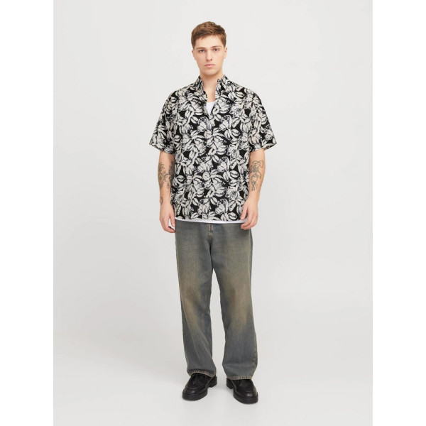 JACK & JONES® Wide Fit Shirt Black (12271089)