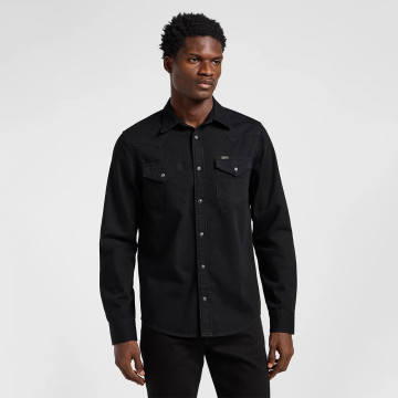Lee® Regular Western Shirt in Black (112363913)
