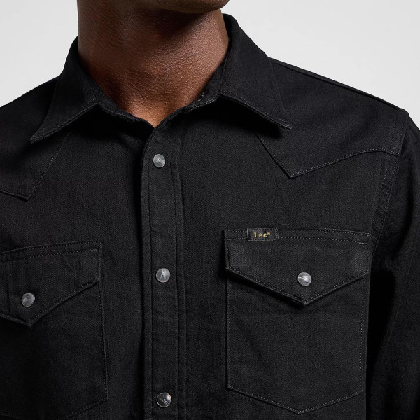 Lee® Regular Western Shirt in Black (112363913)