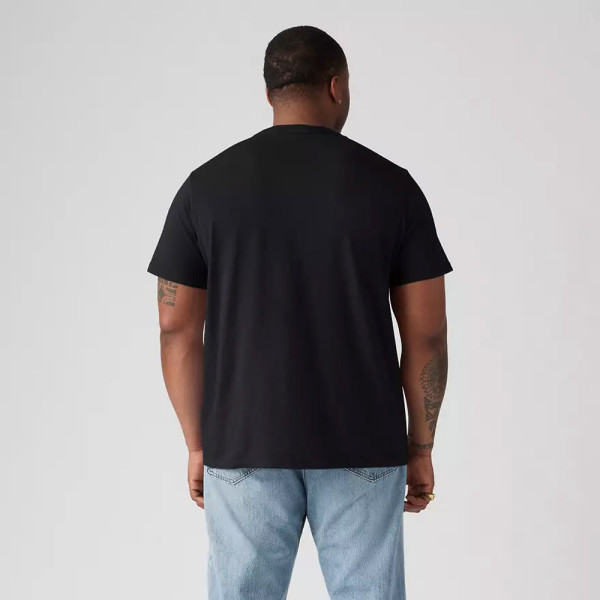 Levi's® Original Housemark Tee (Big & Tall) Mineral Black (17385-0002)