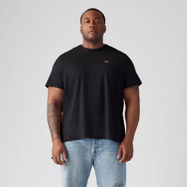 Levi's® Original Housemark Tee (Big & Tall) Mineral Black (17385-0002)