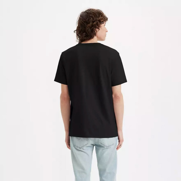 Levi's® Original Housemark V-neck Tee Mineral Black (85641-0001)