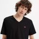 Levi's® Original Housemark V-neck Tee Mineral Black (85641-0001)