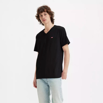 Levi's® Original Housemark V-neck Tee Mineral Black (85641-0001)