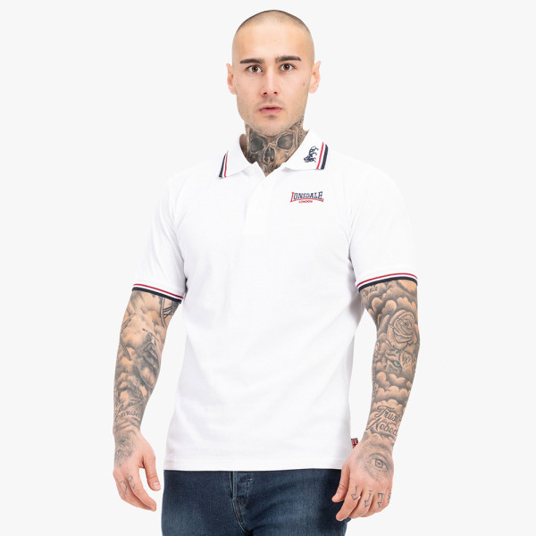 LONSDALE® Polo LION White (110629)