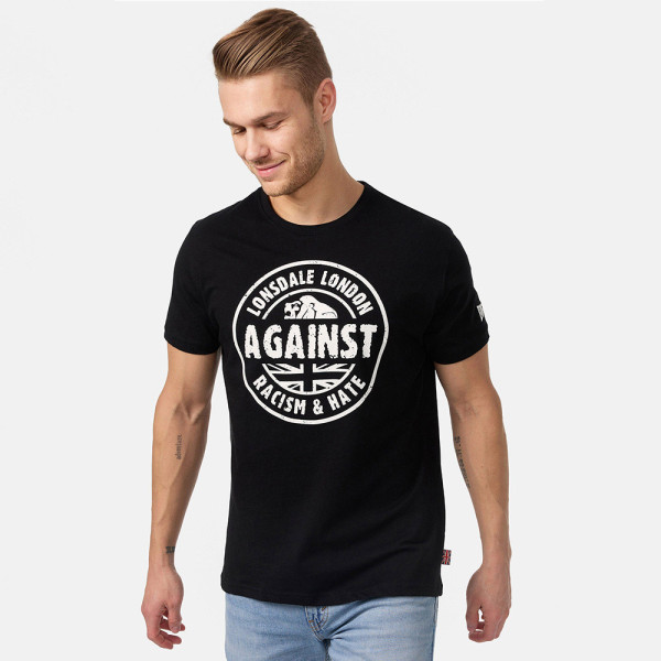 LONSDALE® T-shirt AGAINST RACISM Black (111238)