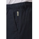 REBASE® Men’s Chinos Linen Blend Pant with Elasticated Waistband Navy (251RCP-4031)