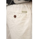 REBASE® Men’s Chinos Linen Blend Pant with Elasticated Waistband Linen White (251RCP-4031)