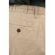 REBASE® Men’s Chinos Linen Blend Pant with Elasticated Waistband Light Beige (251RCP-4031)